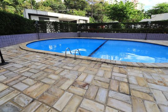 Área comum - Piscina de apartamento para alugar com 3 quartos, 103m² em Imbuí, Salvador