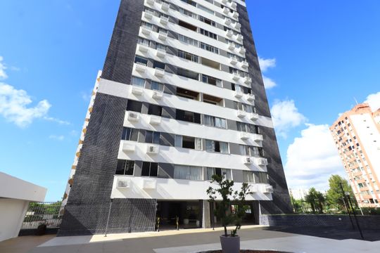 Fachada do bloco de apartamento para alugar com 3 quartos, 103m² em Imbuí, Salvador