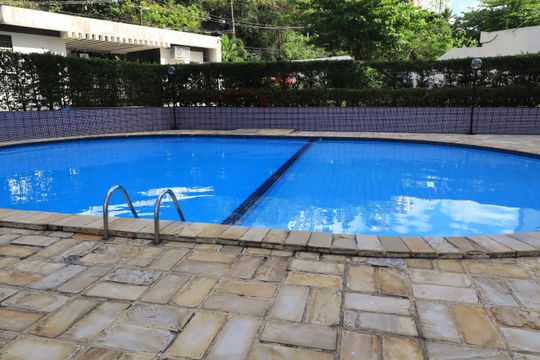 Área comum - Piscina de apartamento para alugar com 3 quartos, 103m² em Imbuí, Salvador