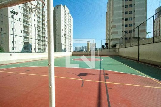 Área comum - quadra de apartamento para alugar com 2 quartos, 48m² em Jd Irajá, São Bernardo do Campo