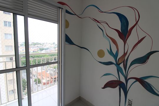Sala de apartamento para alugar com 1 quarto, 34m² em Vila Penteado, São Paulo