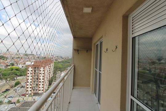 varanda de apartamento para alugar com 1 quarto, 34m² em Vila Penteado, São Paulo