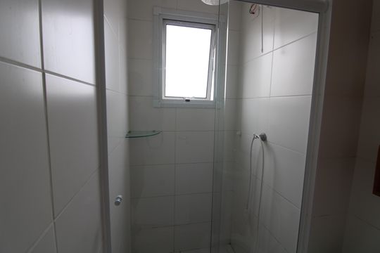 Banheiro Suíte de apartamento para alugar com 1 quarto, 34m² em Vila Penteado, São Paulo