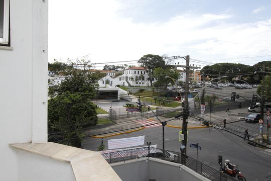 Varanda da Sala de apartamento à venda com 3 quartos, 165m² em Coração Eucarístico, Belo Horizonte