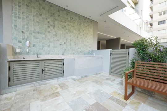 Espaço Pet de apartamento para alugar com 2 quartos, 39m² em Liberdade, São Paulo