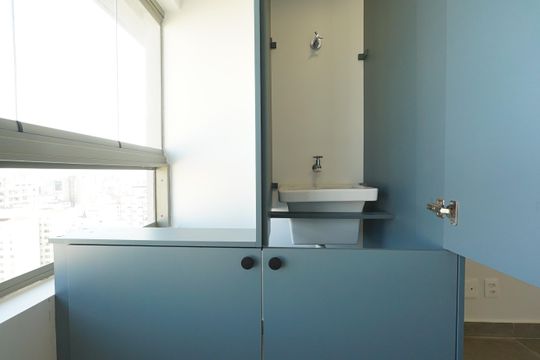 Área de Serviço de apartamento para alugar com 2 quartos, 39m² em Liberdade, São Paulo