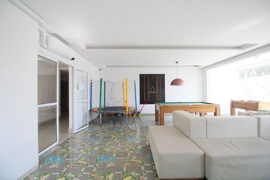Área comum de apartamento à venda com 2 quartos, 66m² em Vila Suzana, São Paulo