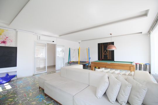 Área comum de apartamento à venda com 2 quartos, 66m² em Vila Suzana, São Paulo