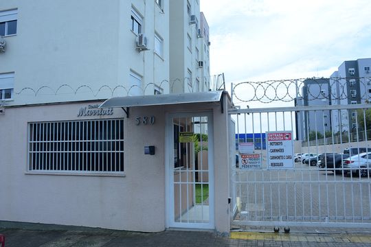 Fachada do Prédio de apartamento para alugar com 2 quartos, 58m² em Vila Monte Carlo, Cachoeirinha