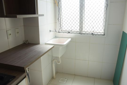 Área de Serviço de apartamento para alugar com 2 quartos, 58m² em Vila Monte Carlo, Cachoeirinha