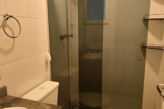Banheiro 1 de apartamento para alugar com 3 quartos, 64m² em Vila das Belezas, São Paulo