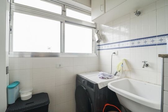 Área de serviço de apartamento à venda com 2 quartos, 120m² em Carandiru, São Paulo