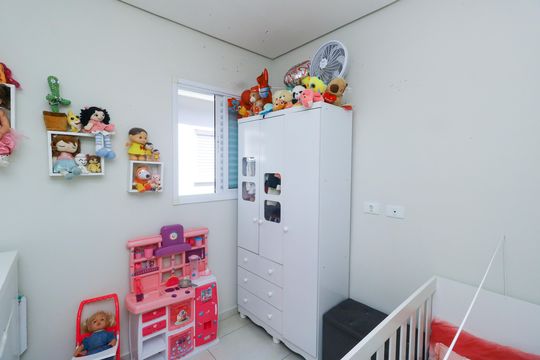Quarto 2 de apartamento para alugar com 2 quartos, 84m² em Vila Linda, Santo André