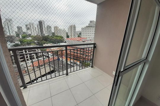 Varanda de apartamento para alugar com 1 quarto, 29m² em Alto da Boa Vista, São Paulo