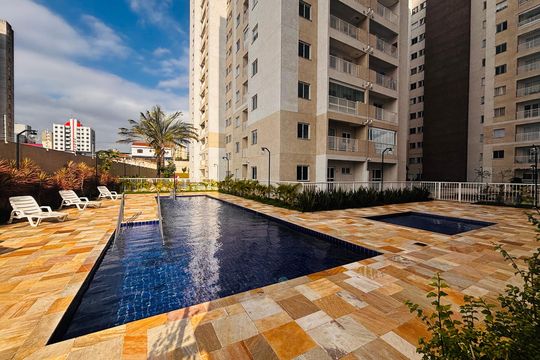 Área comum - Piscina de apartamento à venda com 2 quartos, 47m² em Quitaúna, Osasco
