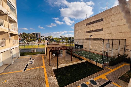 Vista da Sacada de apartamento à venda com 2 quartos, 47m² em Quitaúna, Osasco