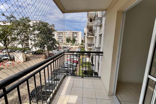 Varanda da Sala de apartamento para alugar com 3 quartos, 89m² em Jacarepaguá, Rio de Janeiro