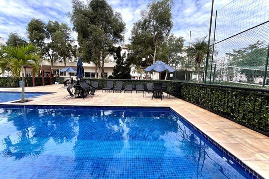 Área comum - Piscina de apartamento para alugar com 3 quartos, 89m² em Jacarepaguá, Rio de Janeiro