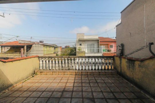 Varanda do Quarto 1 de casa à venda com 4 quartos, 205m² em Vila Alzira, São Paulo