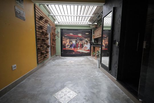 Garagem e Churrasqueira de casa para alugar com 2 quartos, 64m² em Vila Alice, Santo André