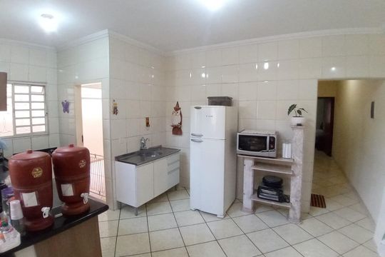Cozinha de casa à venda com 3 quartos, 166m² em Jardim Primavera, Americana