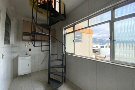 Área de serviço de apartamento para alugar com 3 quartos, 180m² em Cachambi, Rio de Janeiro