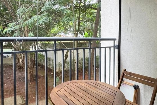 Varanda de apartamento à venda com 1 quarto, 42m² em Jardim Olavo Bilac, São Bernardo do Campo
