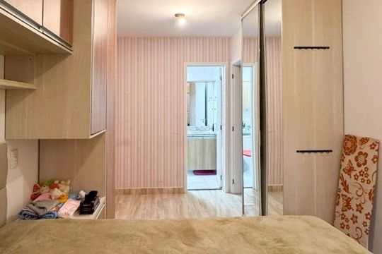 Quarto de apartamento à venda com 1 quarto, 42m² em Jardim Olavo Bilac, São Bernardo do Campo