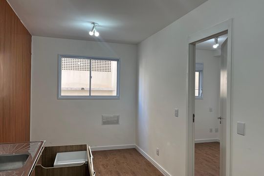 Sala de apartamento para alugar com 1 quarto, 24m² em Barra Funda, São Paulo
