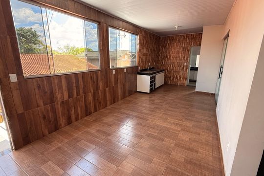 Cozinha de casa para alugar com 2 quartos, 55m² em Jardim Imperial, Aparecida de Goiânia
