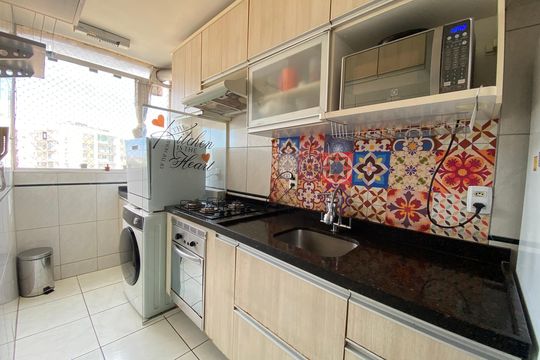 Cozinha de apartamento à venda com 3 quartos, 60m² em Piedade, Rio de Janeiro