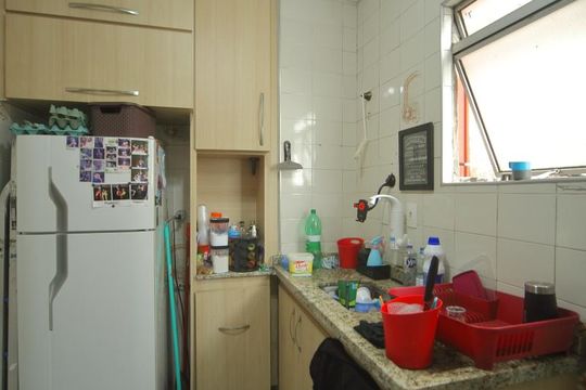 Cozinha  de apartamento para alugar com 2 quartos, 56m² em Jardim Iraja, São Bernardo do Campo