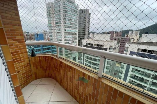 Apartamento para alugar com 2 quartos, 93m² em Canto do Forte, Praia Grande