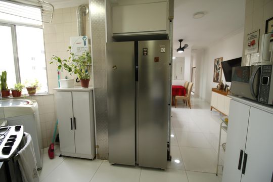 Cozinha de apartamento à venda com 2 quartos, 50m² em Freguesia (jacarepaguá), Rio de Janeiro