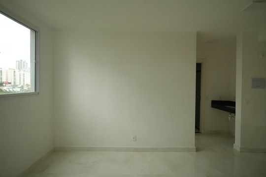 Sala de apartamento para alugar com 2 quartos, 37m² em Jardim, Santo André