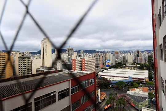 Vista de apartamento à venda com 1 quarto, 64m² em Centro, Belo Horizonte