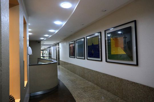 Hall de apartamento à venda com 1 quarto, 64m² em Centro, Belo Horizonte