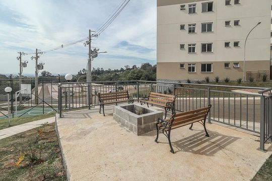 Área comum de kitnet/studio para alugar com 0 quarto, 29m² em Aparecida, Alvorada