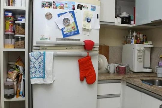 Cozinha de apartamento à venda com 1 quarto, 65m² em Tijuca, Rio de Janeiro