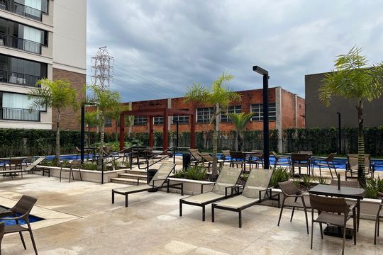 Área comum - Piscina de apartamento para alugar com 2 quartos, 93m² em Água Branca, São Paulo