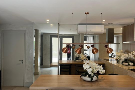 Área comum de apartamento para alugar com 2 quartos, 93m² em Água Branca, São Paulo