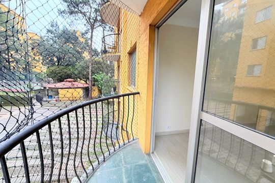 Varanda de apartamento à venda com 3 quartos, 64m² em Vila das Belezas, São Paulo