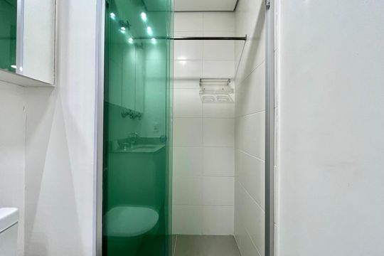 Banheiro Corredor de apartamento à venda com 2 quartos, 58m² em Vila da Saúde, São Paulo