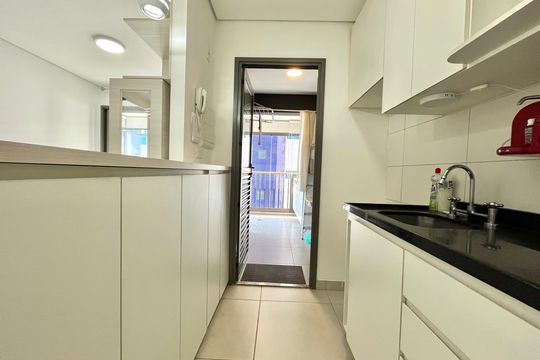 Cozinha de apartamento à venda com 2 quartos, 58m² em Vila da Saúde, São Paulo