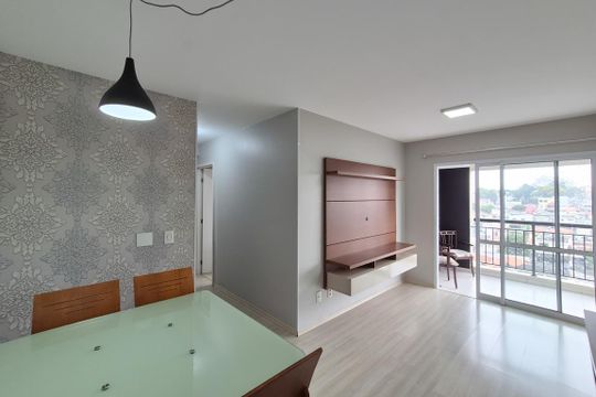 Sala de apartamento para alugar com 2 quartos, 55m² em Independência, São Bernardo do Campo