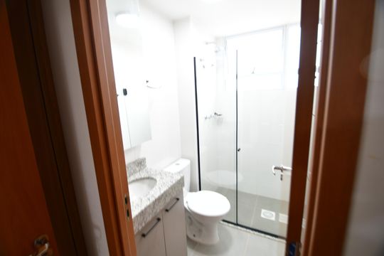 Banheiro Suíte de apartamento para alugar com 2 quartos, 44m² em Notre Dame, Campinas