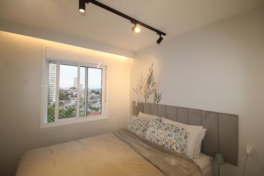 Quarto 1 de apartamento para alugar com 2 quartos, 40m² em Lauzane Paulista, São Paulo