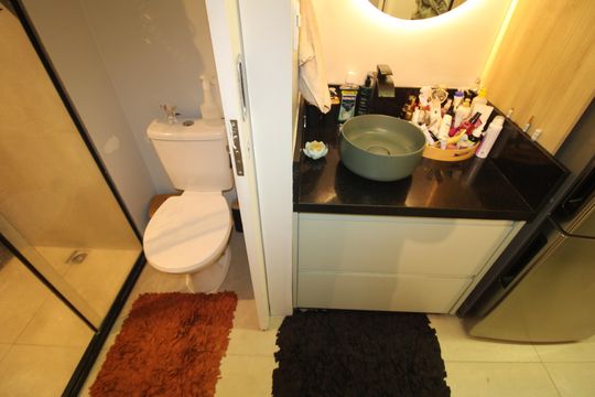 Banheiro de apartamento para alugar com 2 quartos, 40m² em Lauzane Paulista, São Paulo