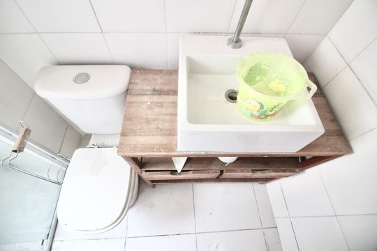 Banheiro de apartamento para alugar com 2 quartos, 48m² em Jardim Sao Miguel, Ferraz de Vasconcelos