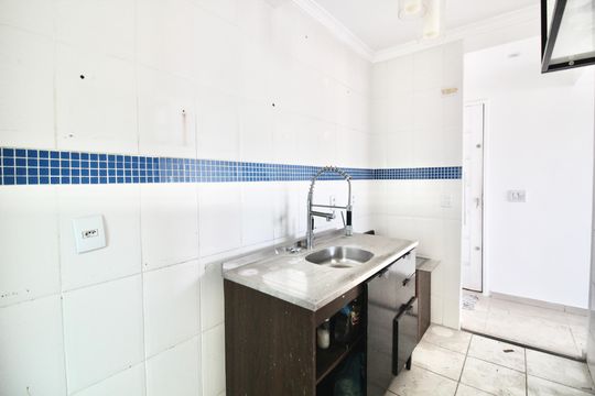 Cozinha de apartamento para alugar com 2 quartos, 48m² em Jardim Sao Miguel, Ferraz de Vasconcelos